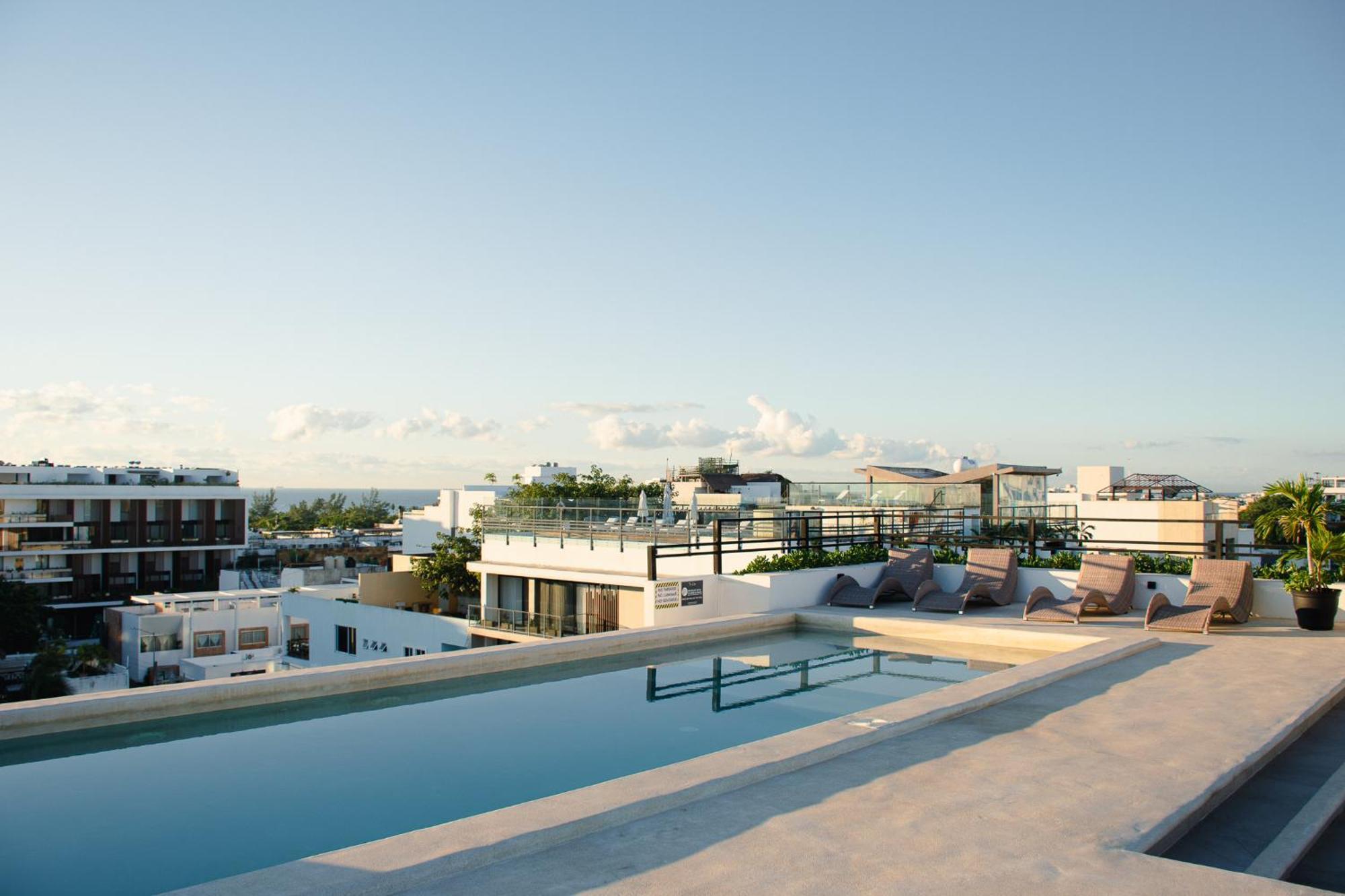 Torre Diez By Grupo Amber Aparthotel Playa del Carmen Buitenkant foto